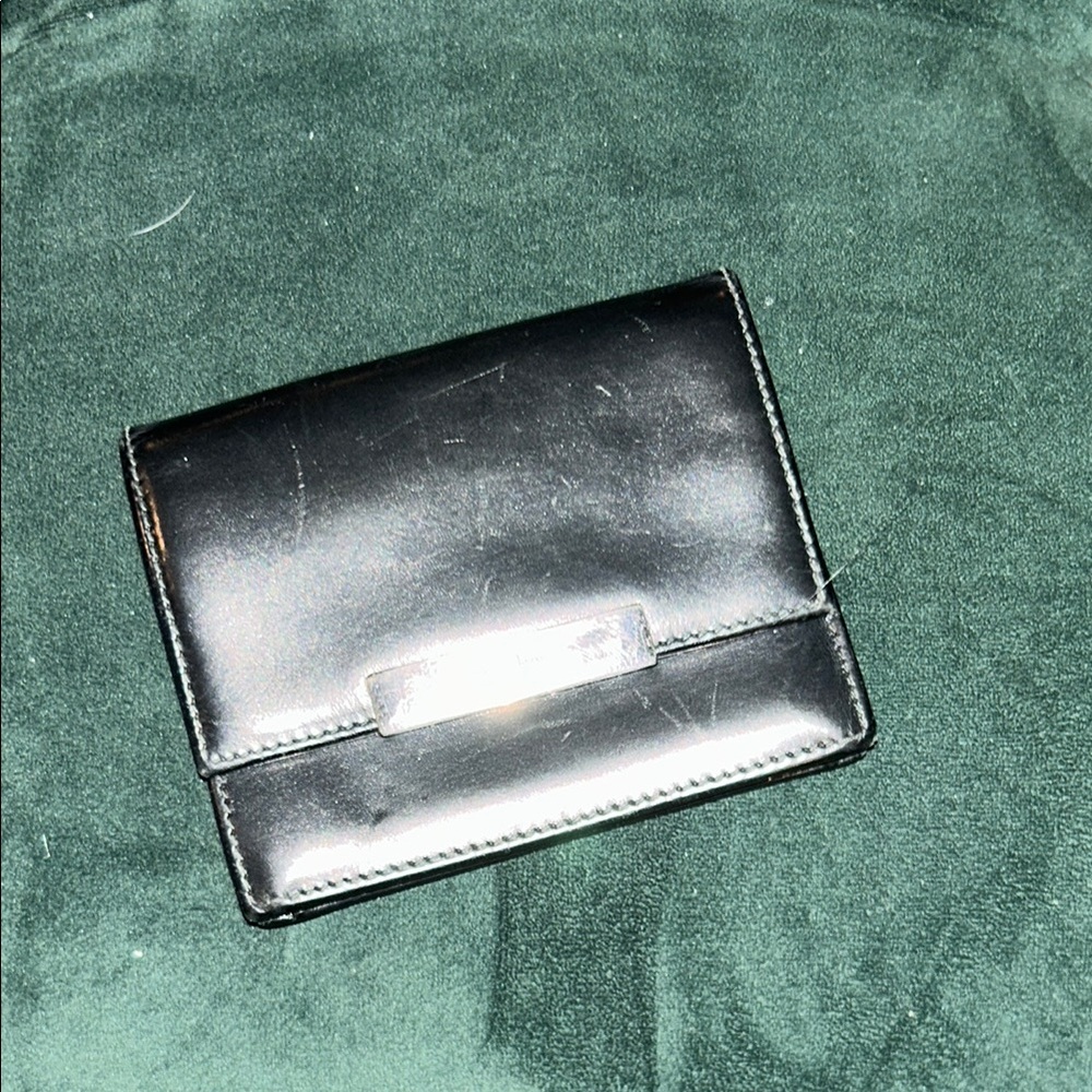 Prada Black Leather Wallet